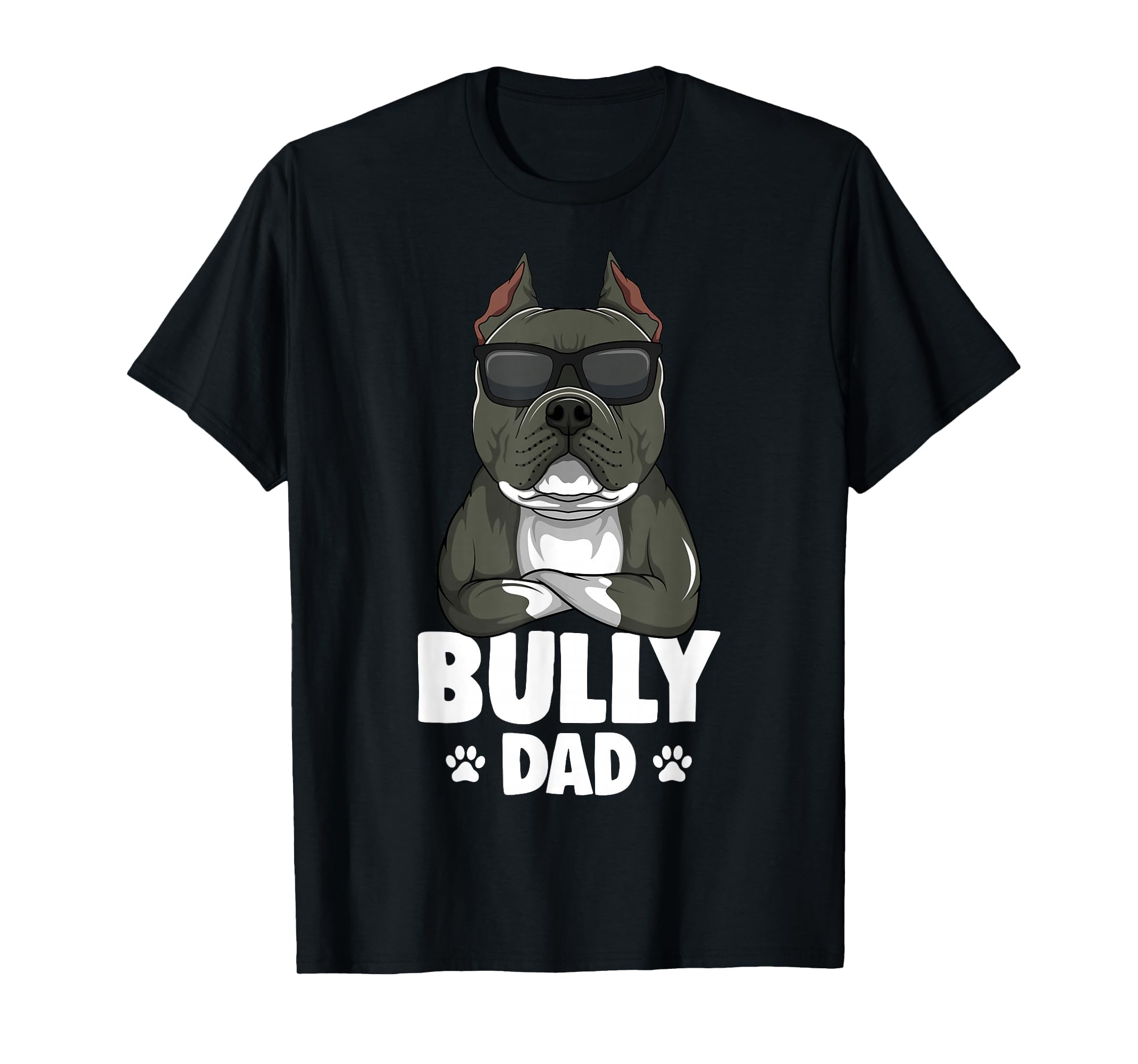 American Bully Dad Dogs Dad Men T-Shirt