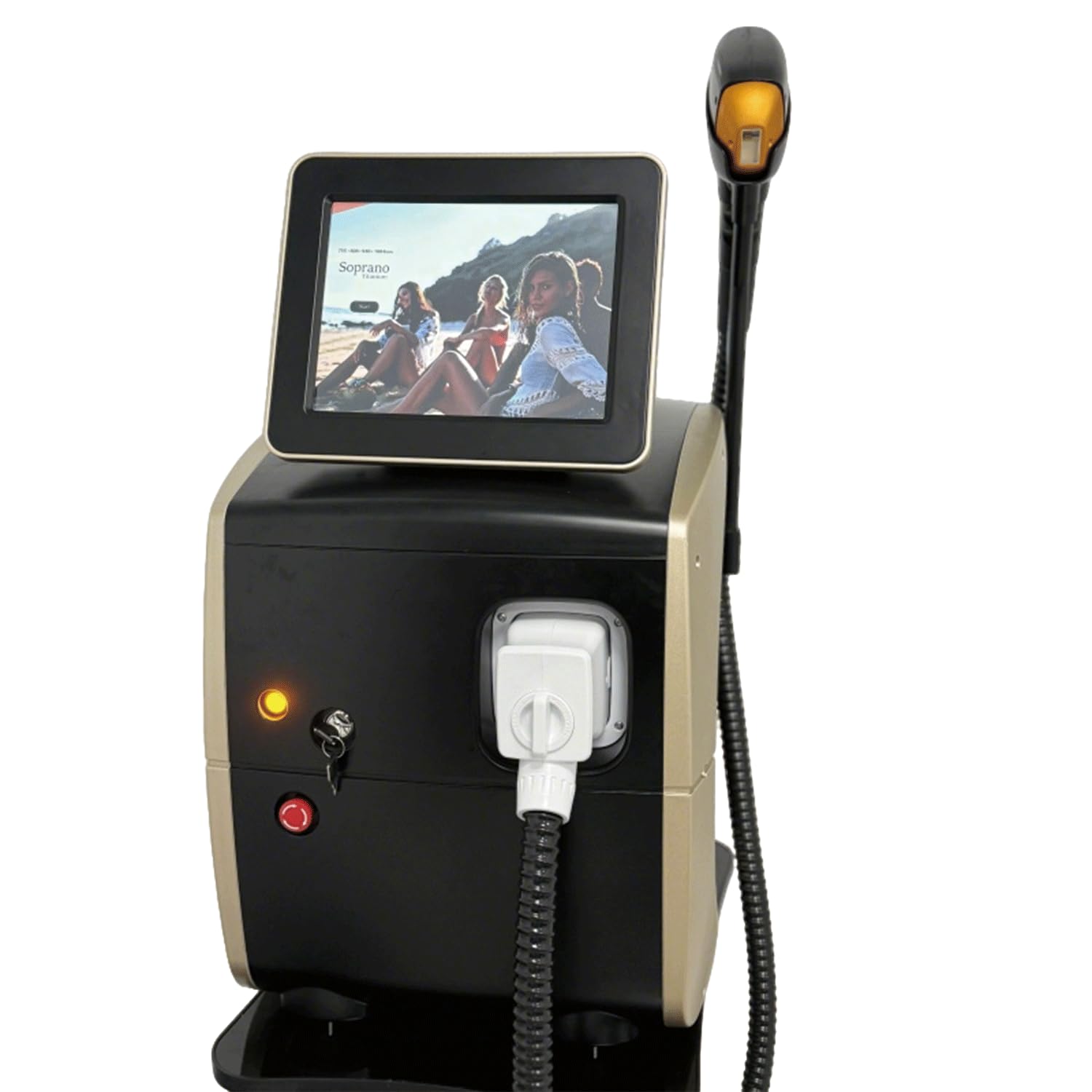 Equipo profesional de cuidado de belleza con sistema de refrigeración y pantalla táctil, dispositivo de cuidado personal multifunción para salón, spa y uso doméstico