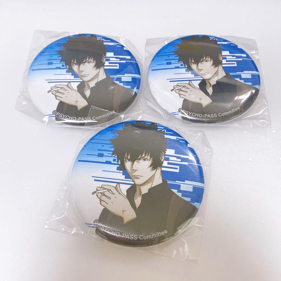 PSYCHO-PASS 狡噛 慎也 Amazon限定特典缶バッジ 【公式通販】