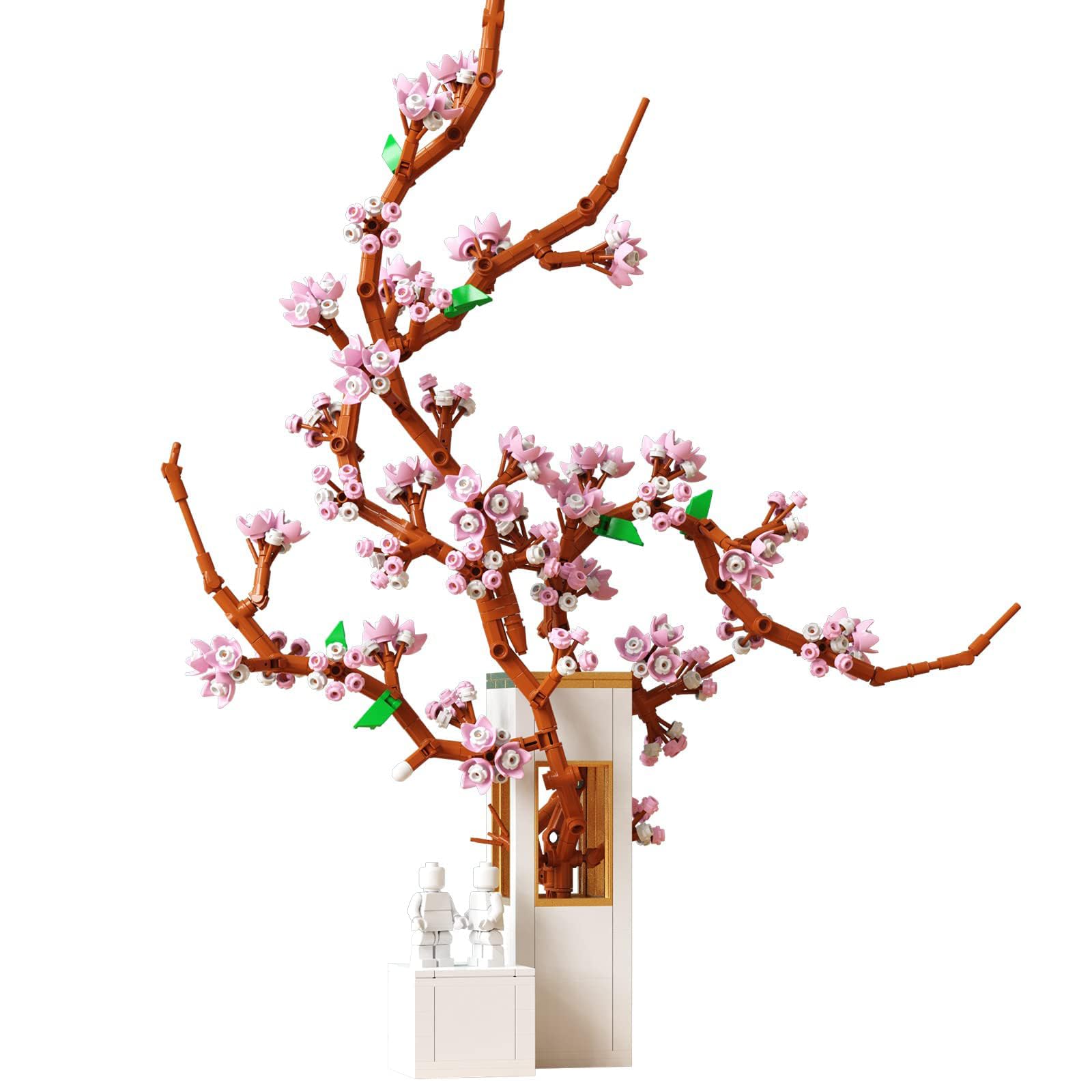 MAKINGTEC Building Blocks Kits for Adults, Plant Home Decor, Flower Bouquet Building Sets Beautiful Artificial Flower Gift for Friends Women Girls (750pcs)