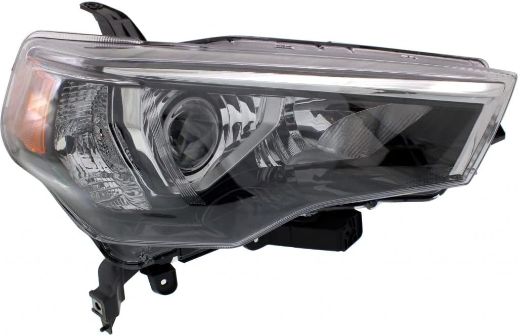 CarLights360: For Toyota 4Runner Headlight Assembly 2014 15 16 17 2018 Passenger Side DOT Certified w/Bulbs TO2519150