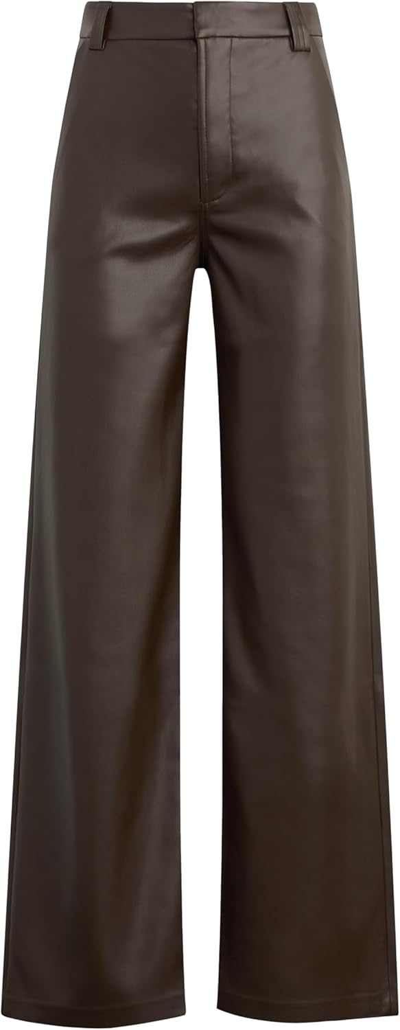 JOE'S JEANS Women's The Mia Vegan Leather Trousers - Image 7