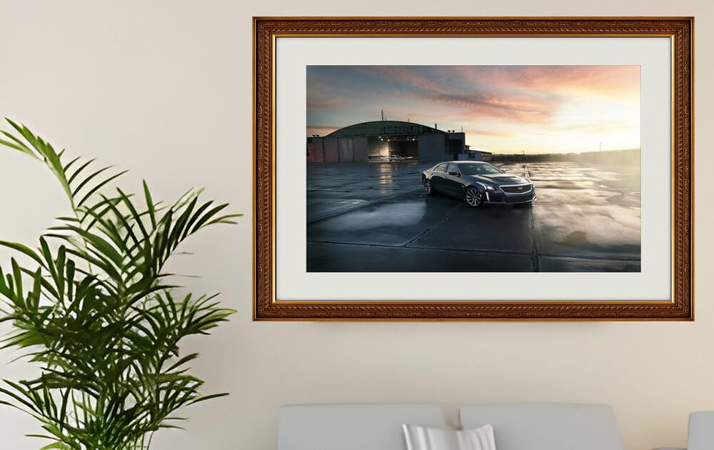 JZZG14334 Cadillac| Self-Adhesive Painting | Frameless