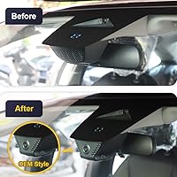 Vista 3 de Fitcamx Cámara de tablero delantera 2160P+trasera 1080P para Honda Accord 2023-2025 Hybrid EX LX Sport Touring EX-L (Gen11), estilo OEM, video HD