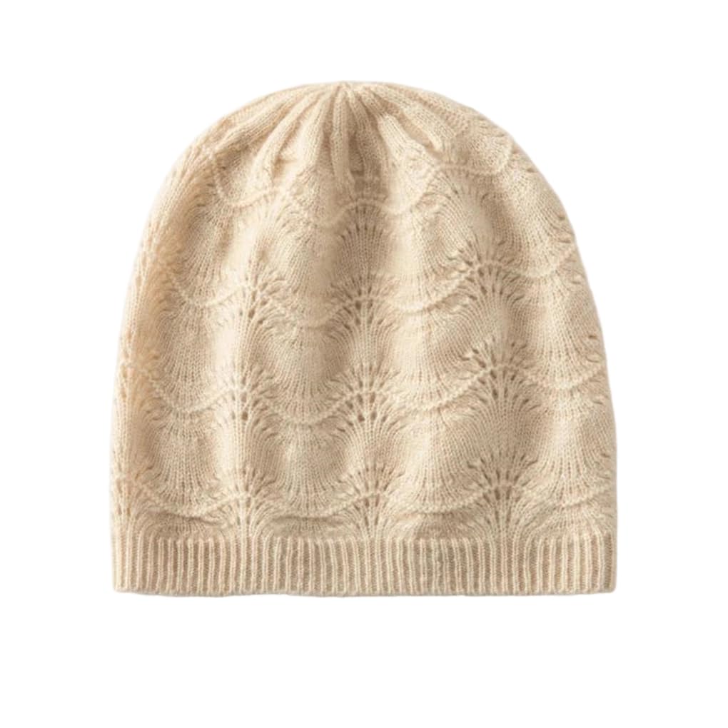 Bonnet en cachemire femme doux et chaud pour les promenades hivernales