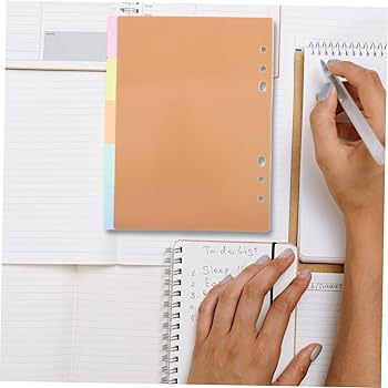 Amazon | SAFIGLE 2個対応 プラスチック製インデックスページ区切り 広