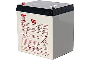 YUASA Battery NP4-12: Reliable Power for Alarms and Security Systems