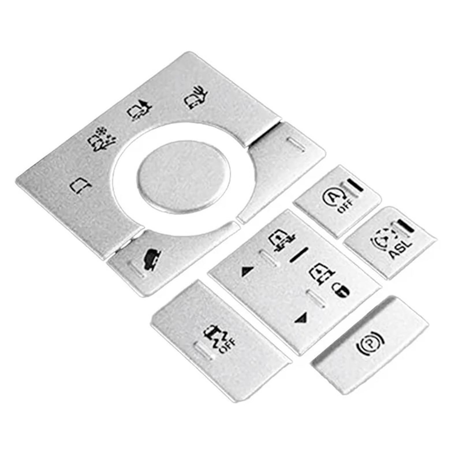 Car Interior Sticker Accessories for Land for Rover for Range for Rover for Sport 2014-2016 Car Interior Trim Center Console for Terrain Mode Button Sticker