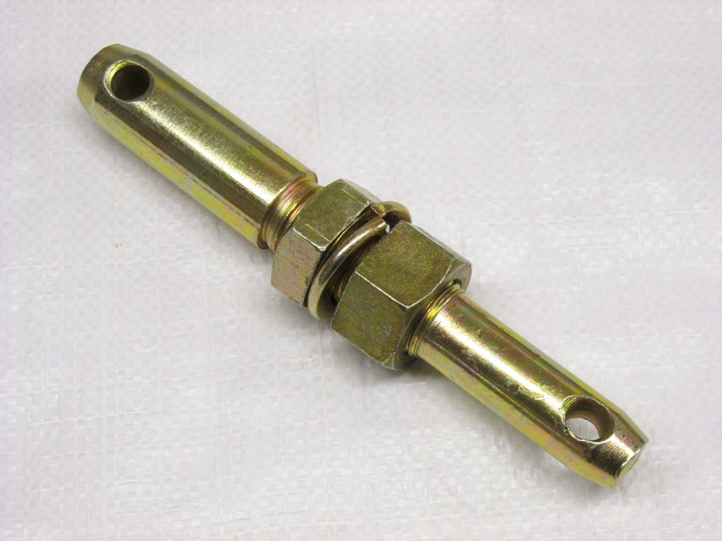 Cat 1-2 Tractor Implement Mounting Pin Lower Link with 1" UNF Thread & 2 Nuts