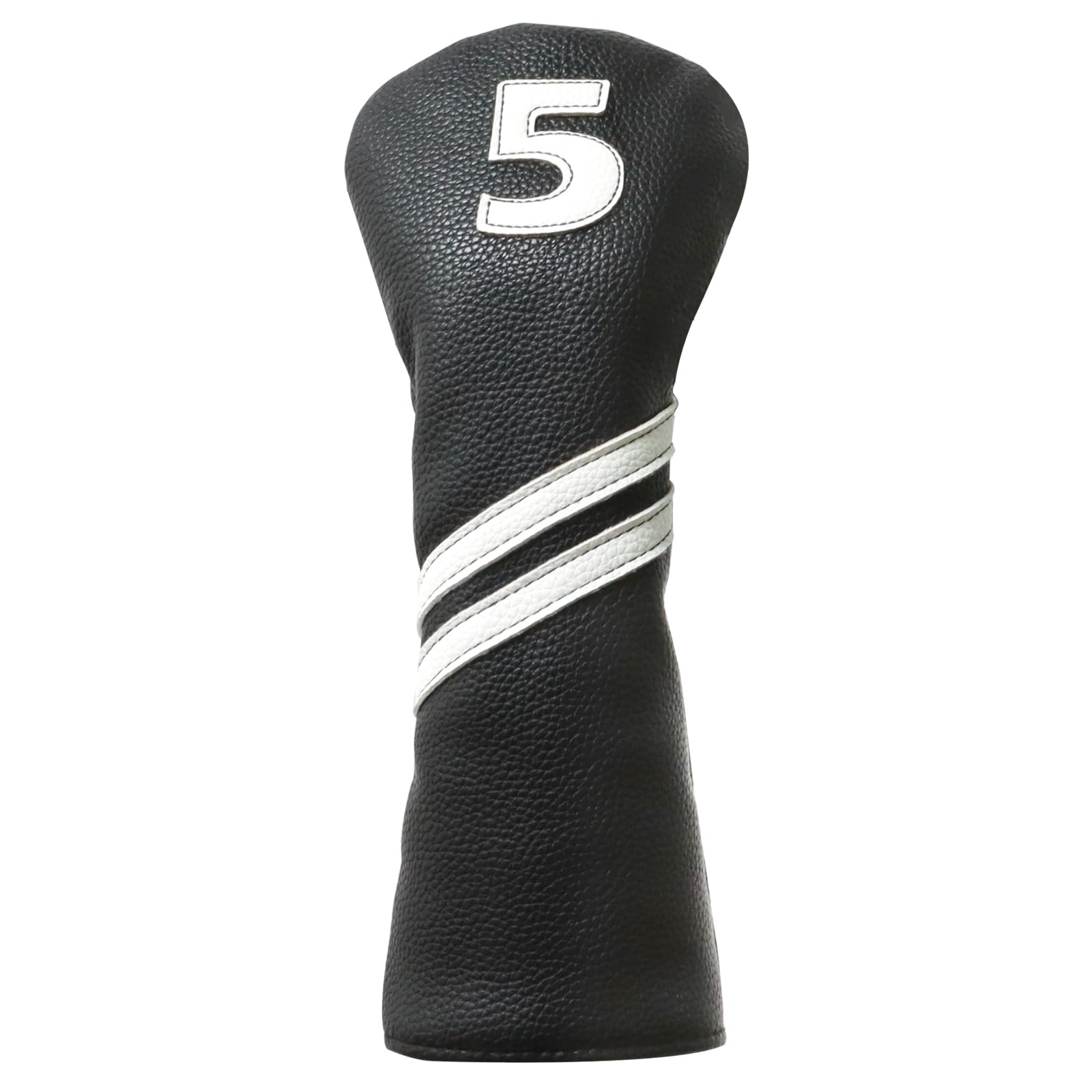 Golf Club Covers,4pcs or 1pc Golf Headcovers for Woods and Driver Fairway Hybrids Women Men - Premium PU Leather with Interchangeable Tags & Magnetic Blade and Mallet Putter Covers
