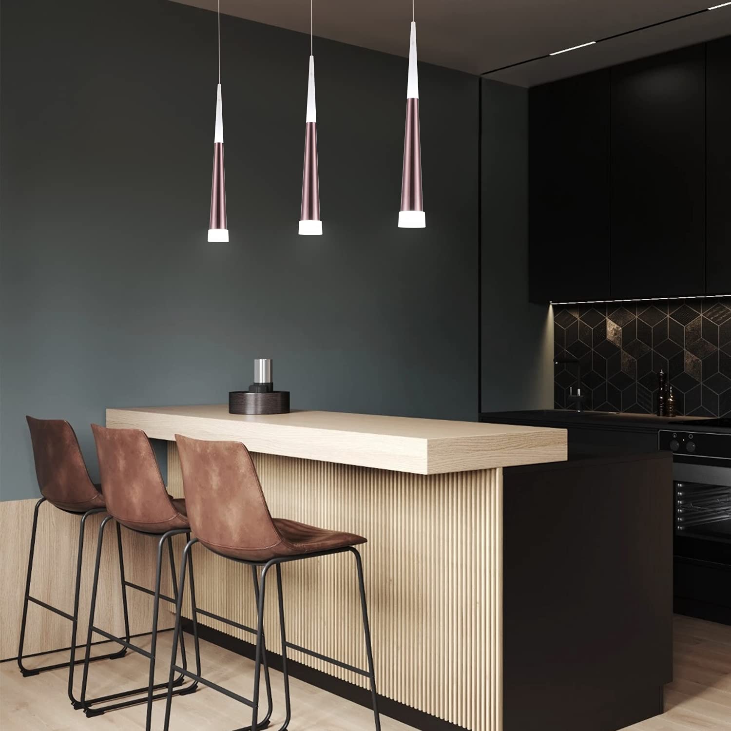 Harchee Modern LED Pendant Light with 