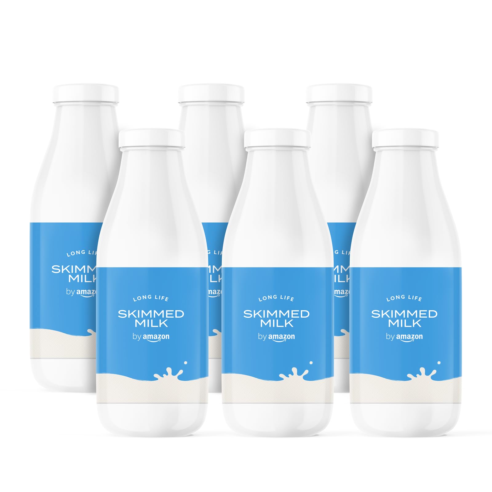 by Amazon Skimmed Milk, 6x1L