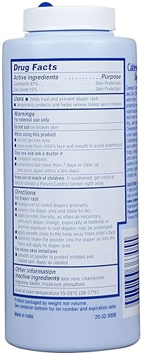 Miniatura 3 de Caldesene Polvo para bebé de almidón de maíz con óxido de zinc, polvo para bebés sin talco, 5 onzas (paquete de 2)