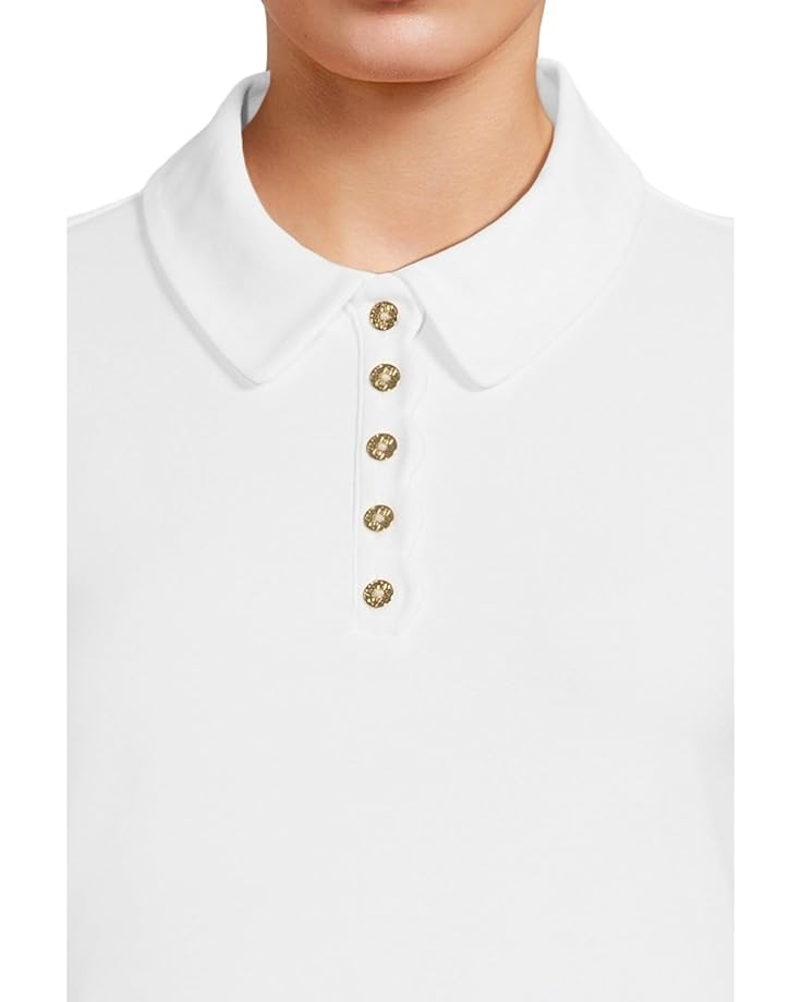Lilly Pulitzer Frida Scallop Polo Upf 50+ - #4 of 5