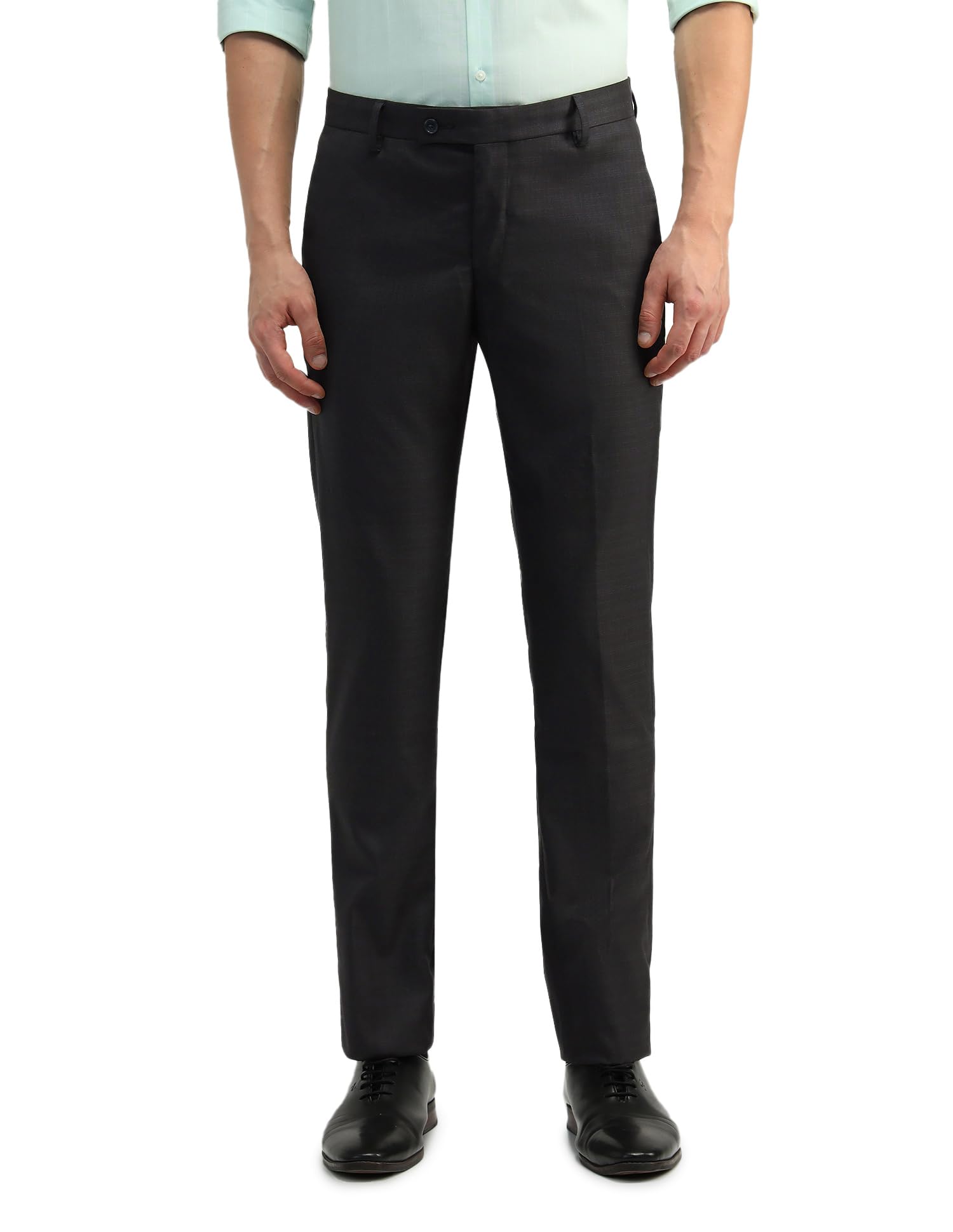 arrow Men's Mid Rise Tailored Pants-picture-32