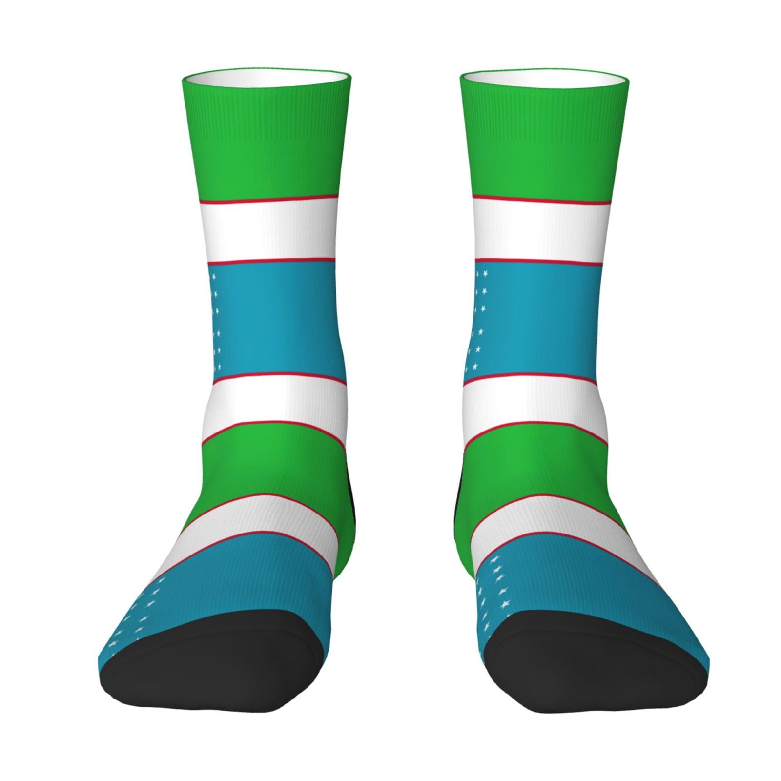 EdWal Soft Flag of the Republic of Uzbekistan print Moisture Wicking Socks Sports Socks for Men and Women Warm thermal Boot Hiking Socks