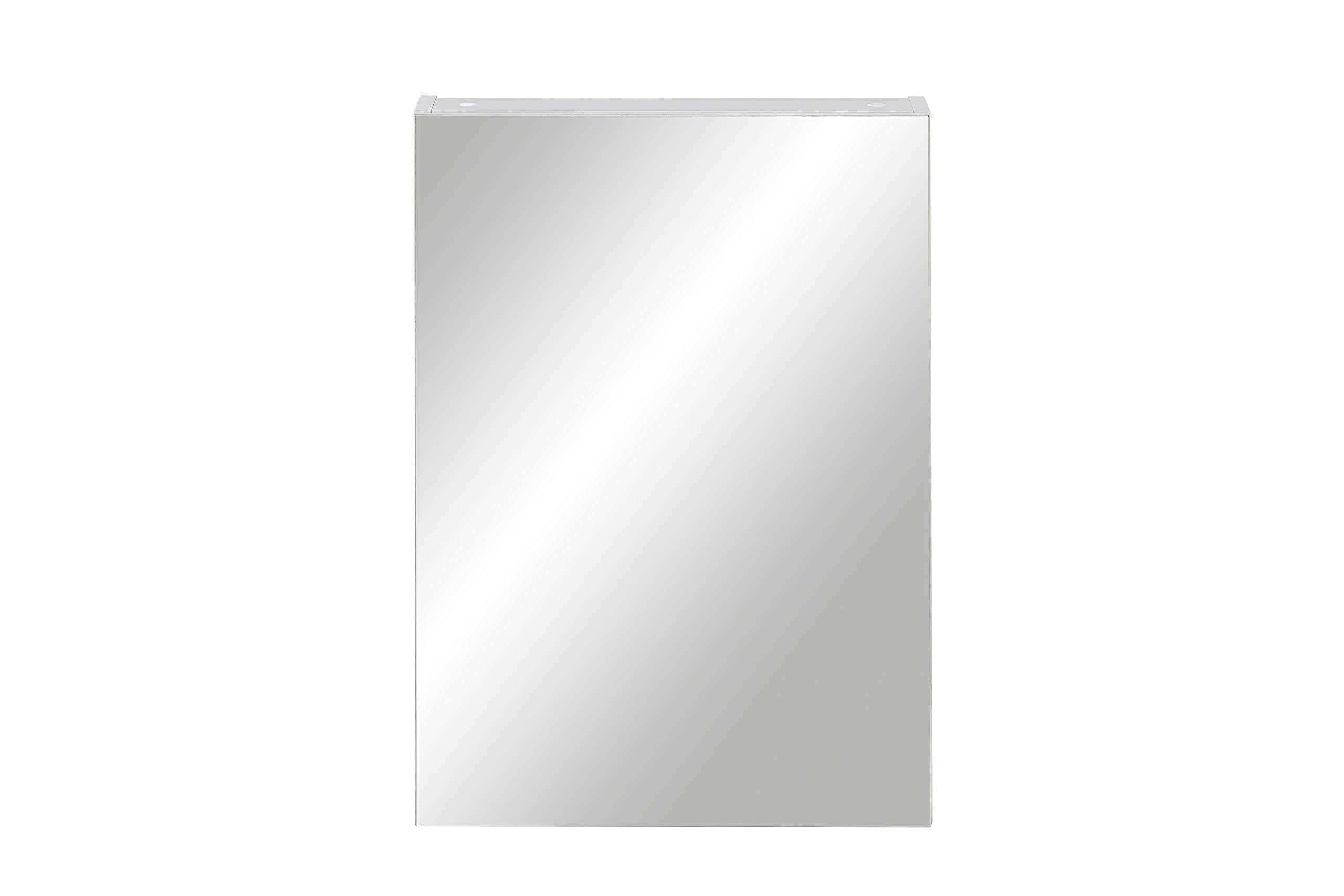 Schildmeyer Basic Spiegelschrank ohne Beleuchtung 146427, weiß Glanz, 50 cm