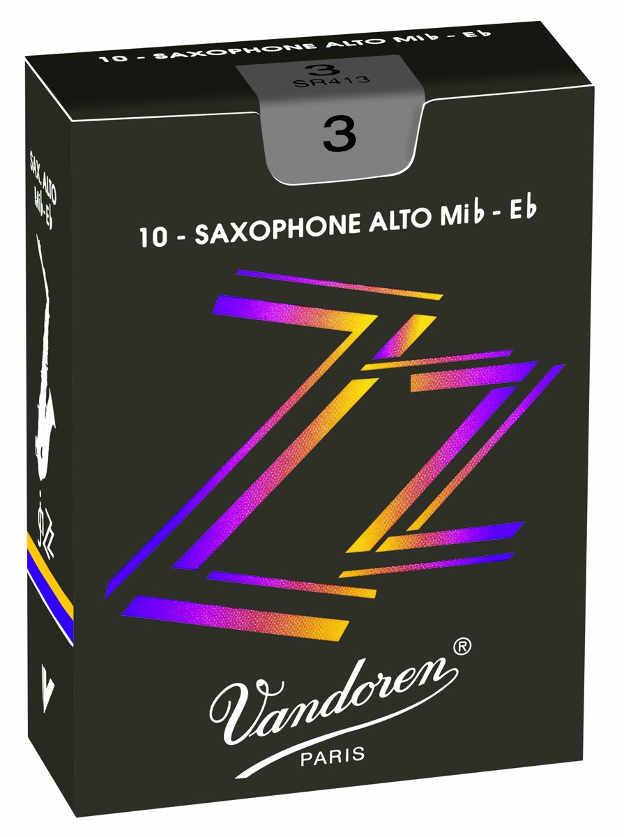 Amazon | Vandoren ZZ アルトサックス リード #3、50本入りボックス