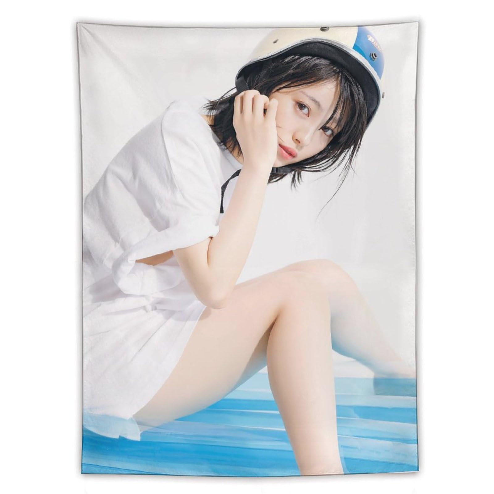 Amazon.co.jp: 浜辺美波 タペストリー 壁掛け おしゃれ モダン 布