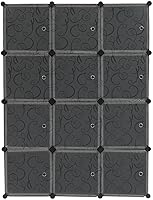 Vista 1 de Cube Storage -13.8"x17.7" Depth Cube (12 Cubes) Organizer Shelves Clothes Dresser Closet Storage Organizer Cabinet Shelving Bookshelf Toy Organizer