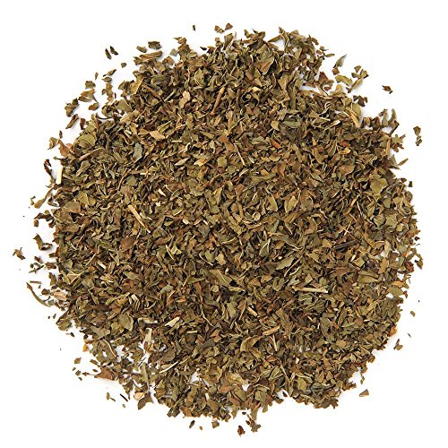 Image of Positively Tea Company, Organic Spearmint Leaf, Herbal Tea, Loose Leaf, USDA Organic, 1 Pound Bag