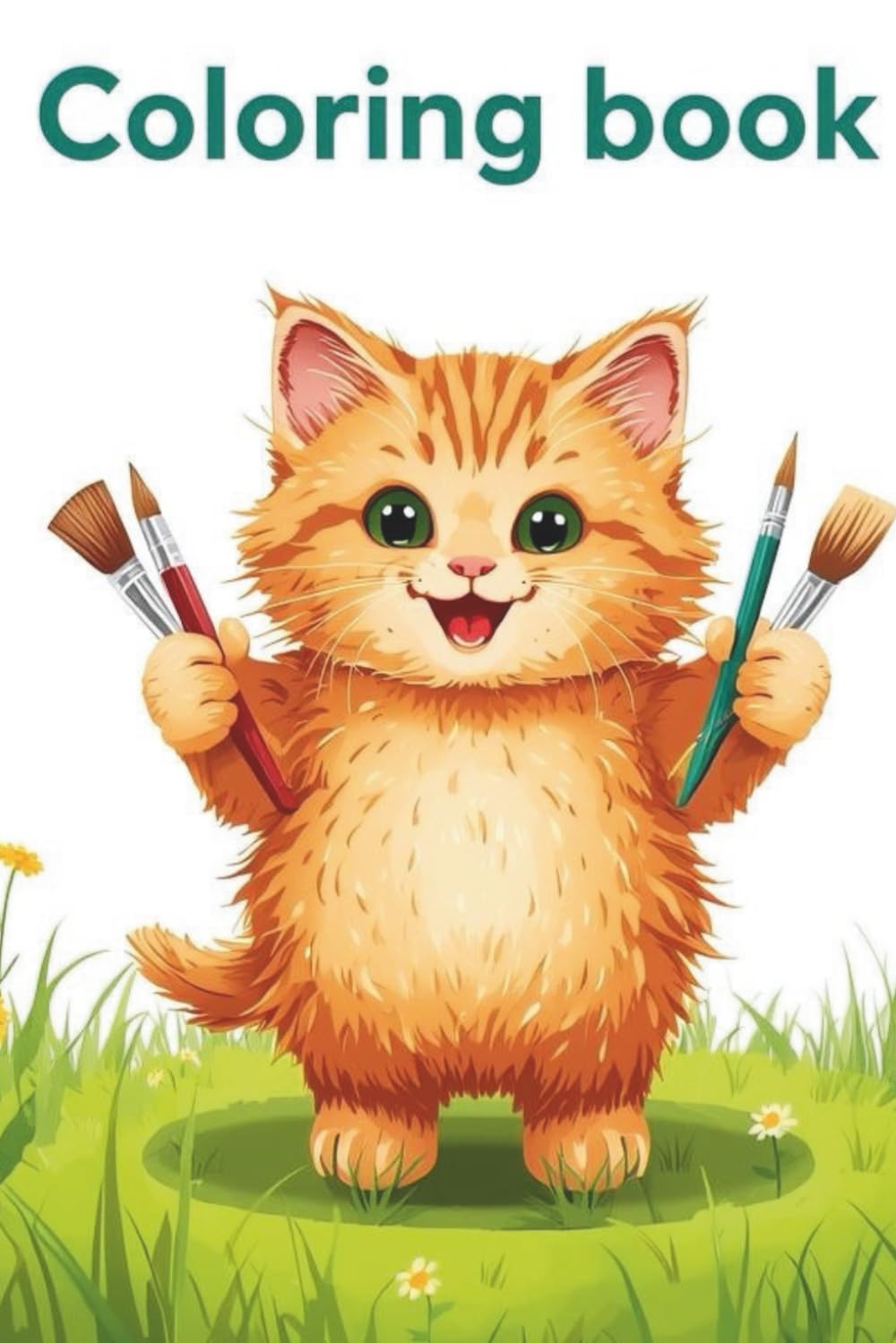 Coloring book. Kitty cats