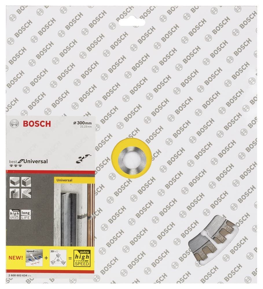 Bosch 2 608 603 634 - Disco de corte de diamante Best for Universal (300 x 22,23 x 2,8 x 15 mm)