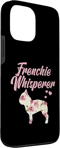 Miniatura 3 de Funda de regalo para iPhone 13 Pro Max Floral Frenchie Whisperer