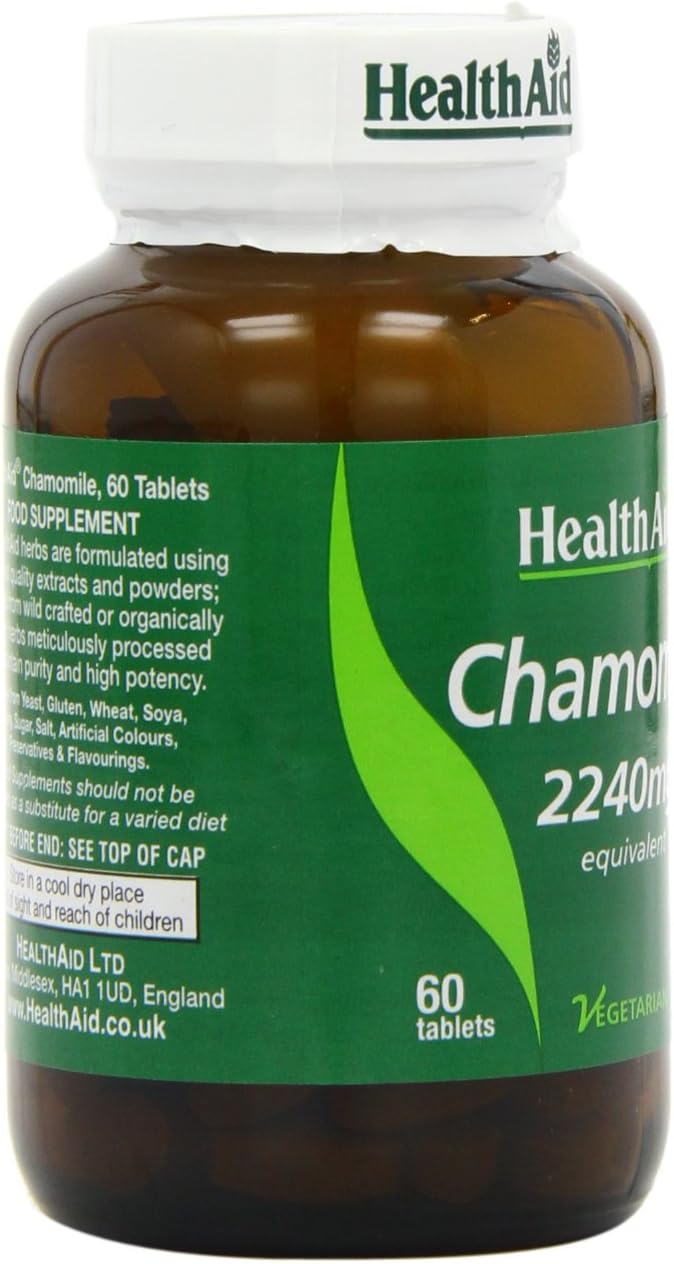 HealthAid Chamomile 550mg 60 Tablets 7 61u77prgPJL. AC SL1288
