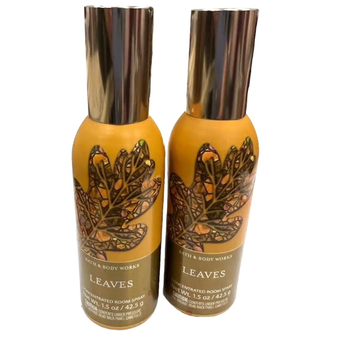 Bath and Body Works Room Freshener Spray - 2 pack Bundle (Leaves - 2 pk)