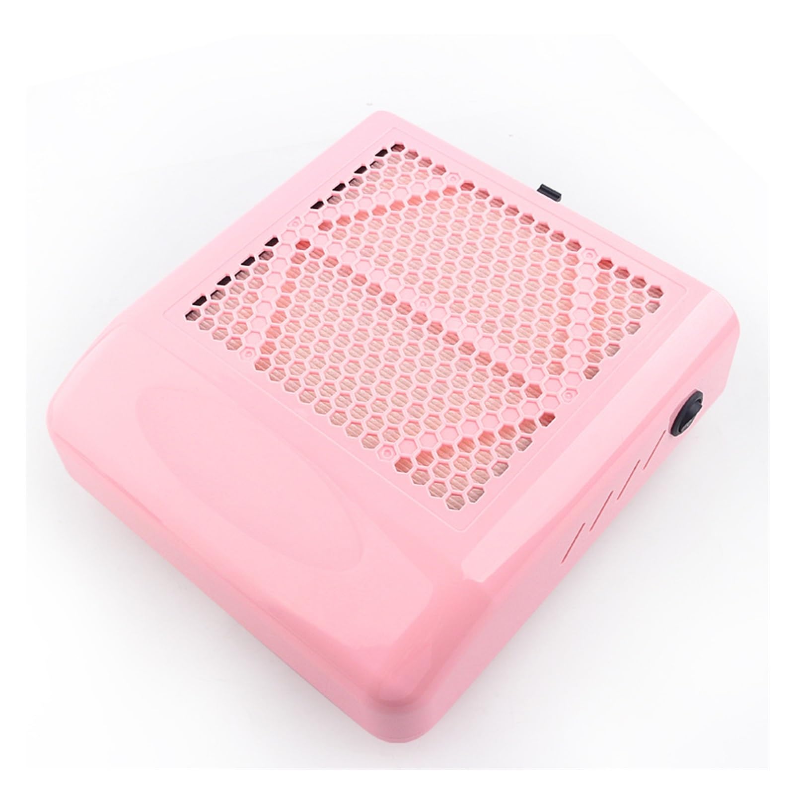 MRKU Aspiradora para manicura con Filtro Lavable, aspiradora de bajo Ruido, 80 W, Color Rosa.
