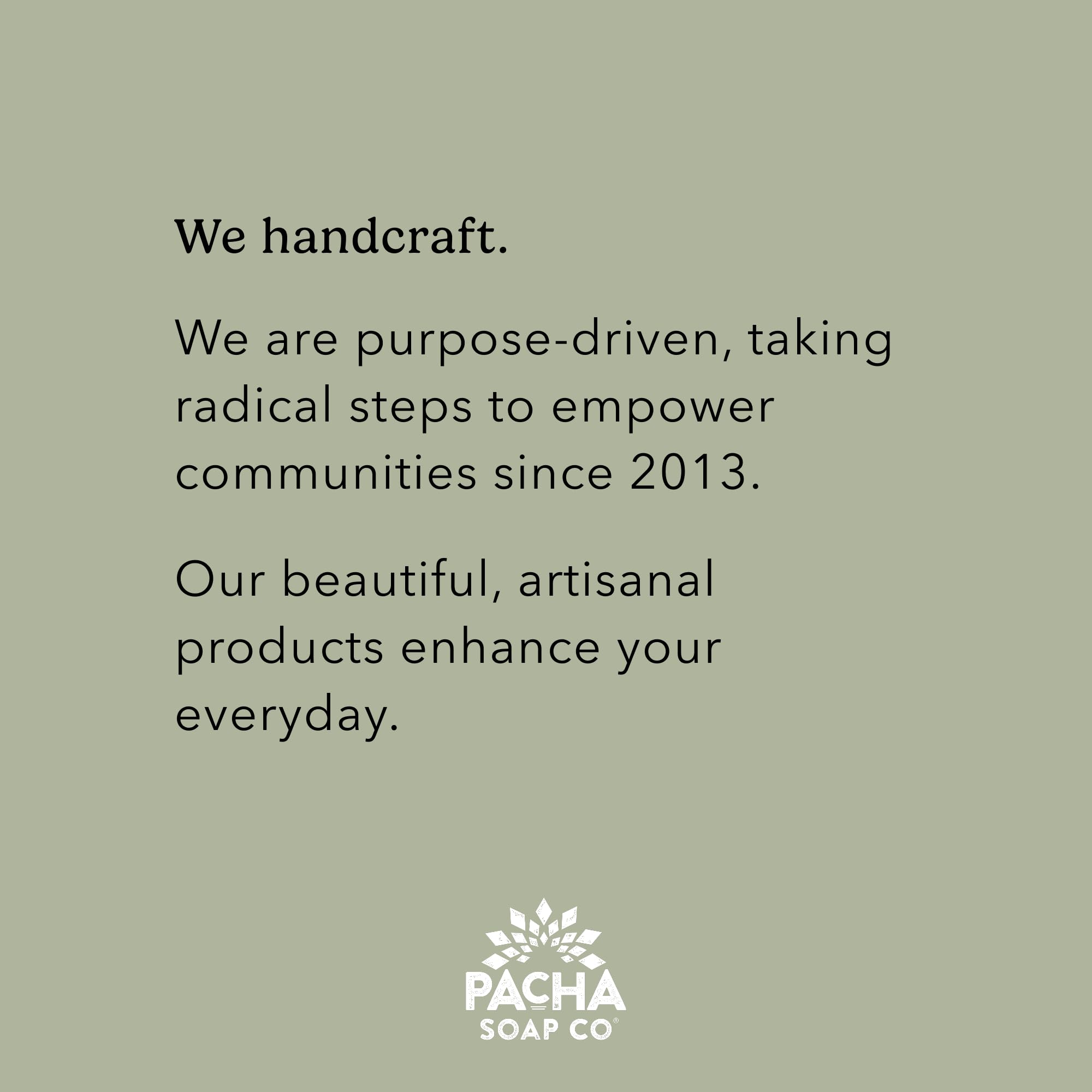 Pacha Soap Co. Bar Soap, Pacha Peaces, Uplift & Calm Bundle, 2-Pack (4 oz ea) - Premium, Handcrafted, Hydrating, Natural Face Wash, Hand Cleanser, Body Wash, Soothing Essential Oils