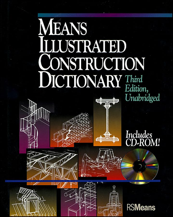 Buy Means Illustrated Construction Dictionary: Includes CD–ROM! (RSMeans) — BookShops.in