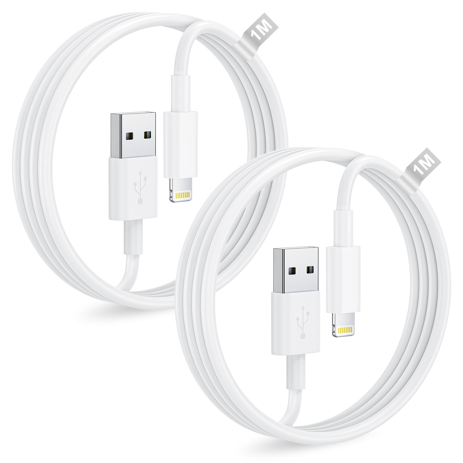 1M oryginalny certyfikowany MFi kabel do Apple iPhone 14 13 12 11 Pro Max/Mini/X/XS/8/7/6Plus/SE/iPad, ładowanie iPhone Lightning USB, kabel do telefonu szybkie ładowanie