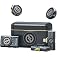Hollyland Lark M2 Combo Micrófono De Solapa Inalámbrico para iPhone, Android, Cámara, Pc y Laptop, Lightning, USB-C, 48 Khz, 