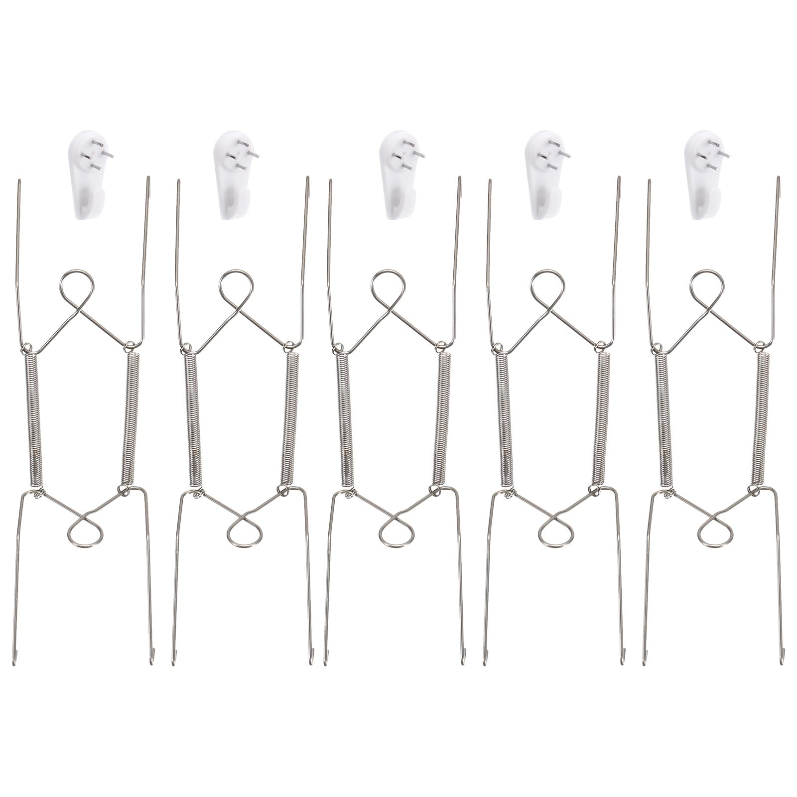 Assiettes décoratives et art suspendus par cintre invisible acier inoxydable 20,3 cm