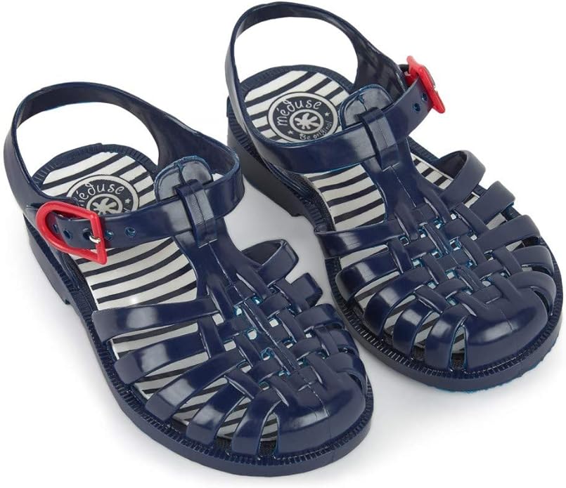 Sandali Acquatici Baby Méduse Sunray Per Bambini - Colore Rosso - Taglia 29 EU - PVC Morbido E Riciclabile