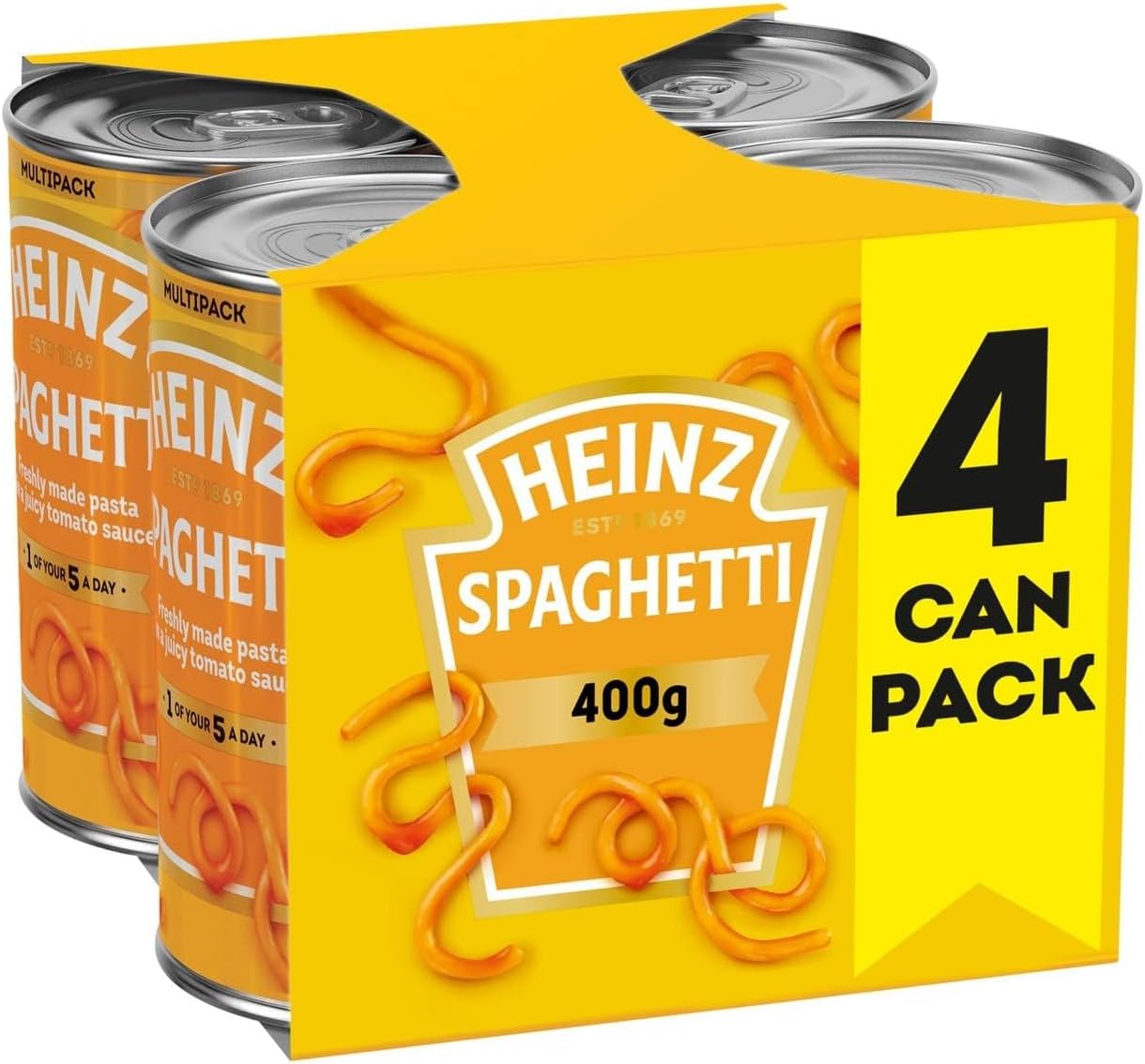 Tinned Spaghetti 4 x 400g