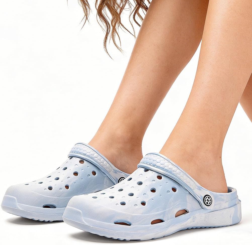 Gaatpot Mens Womens Garden Clogs Shoes with Arch Support Unisex Gardening Slip on Sandals Beach Slippers Shoes Clog