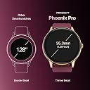 Fire-Boltt Phoenix Pro Round Smart Watch 1.39" HD Display with Bluetooth Calling, AI Voice Assistant, SpO2 & Heart Rate Monitor, 120+ Sports Modes, IP67 Waterproof Smartwatch for Men & Women - Brown gallery image