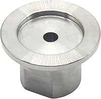 Vista 2 de HFS (R) KF25 (NW-25) a 3/8" hembra NPT montaje al vacío acero inoxidable 304