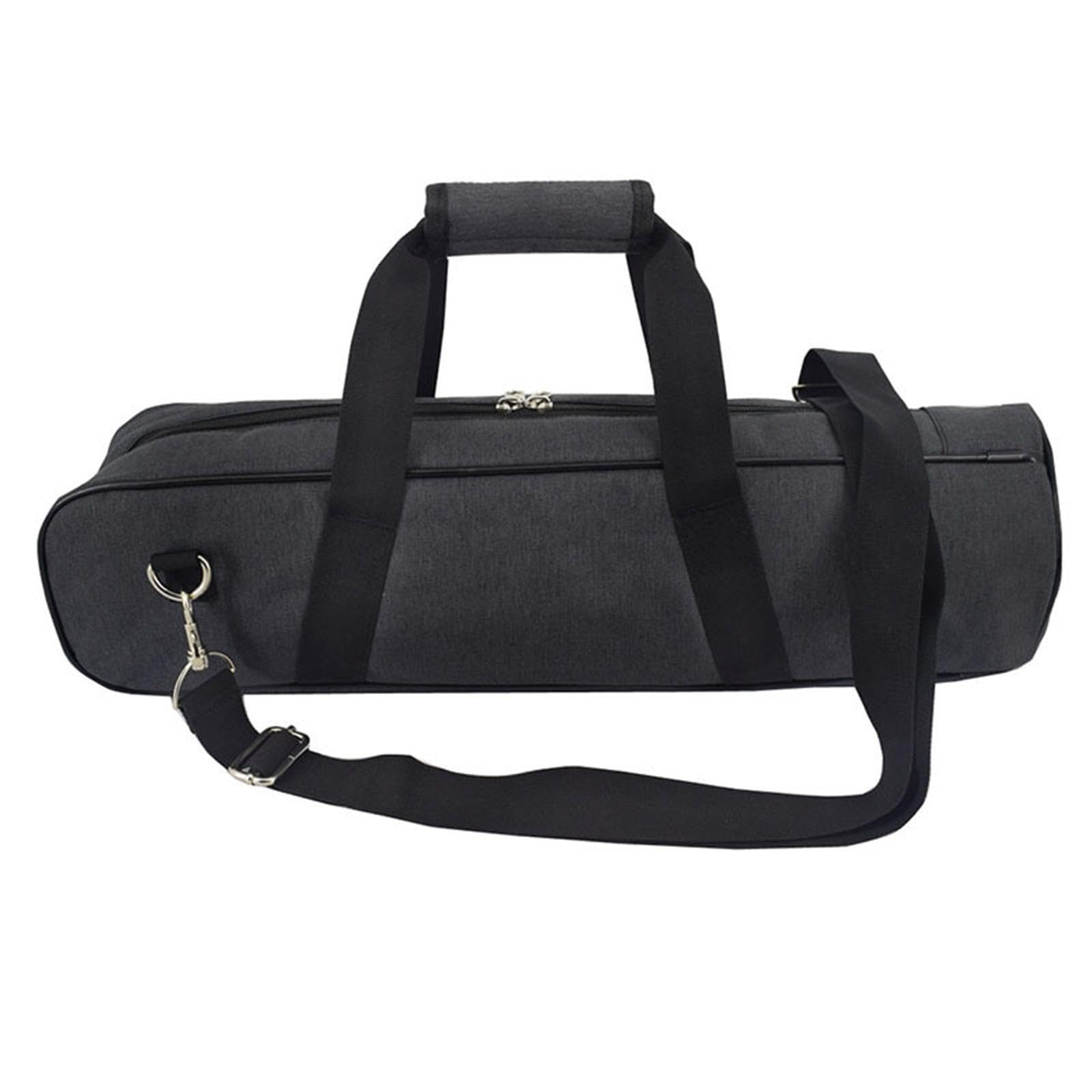 Bolsa Resistente Trompeta Pvc Lino Cremallera | asa reforzada, correa ajustable, dos compartimentos, forro grueso, protección arañazos