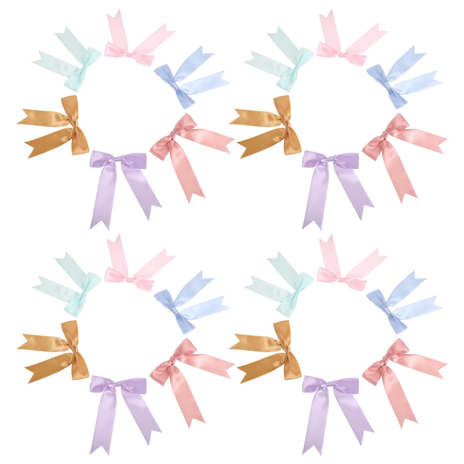 Cinta con lazo de para bolsas de celofán lazos preformados decorativos y empaques de repostería