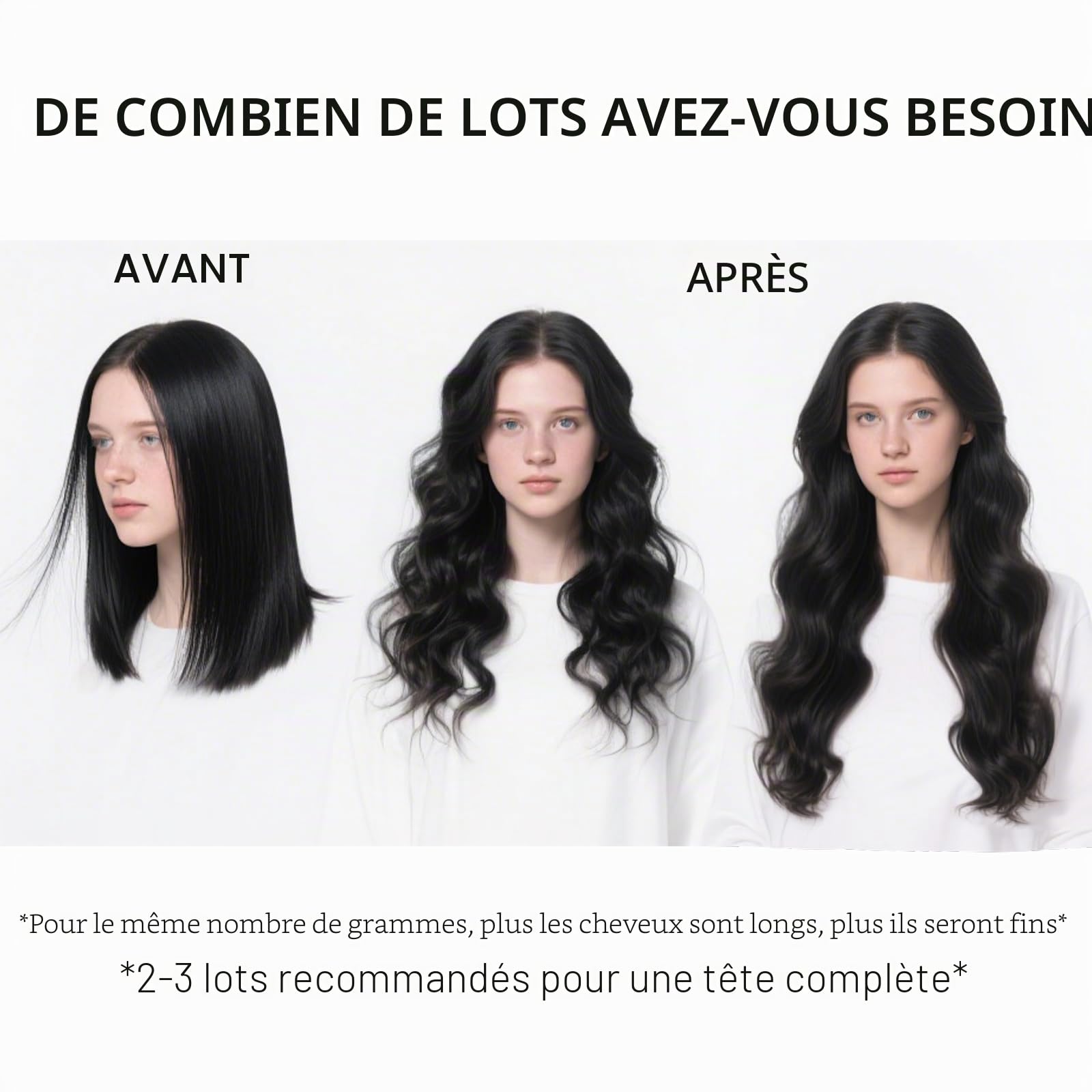 Extension Cheveux Naturel Clip, 7pcs 120g 45cm Invisible Rajout Cheveux Clip Naturel Ashblond mélangé brun clair Extension Cheveux(18Inch,P6/18K#)