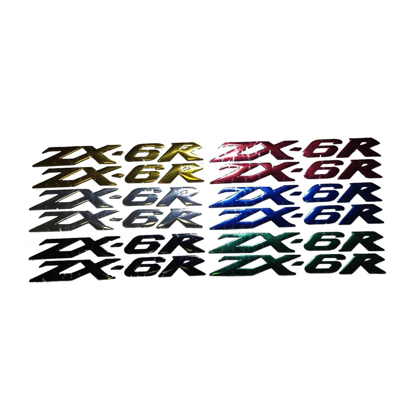 Amazon.co.jp: オートバイ 3D エンブレムバッジデカールタンク忍者 ZX