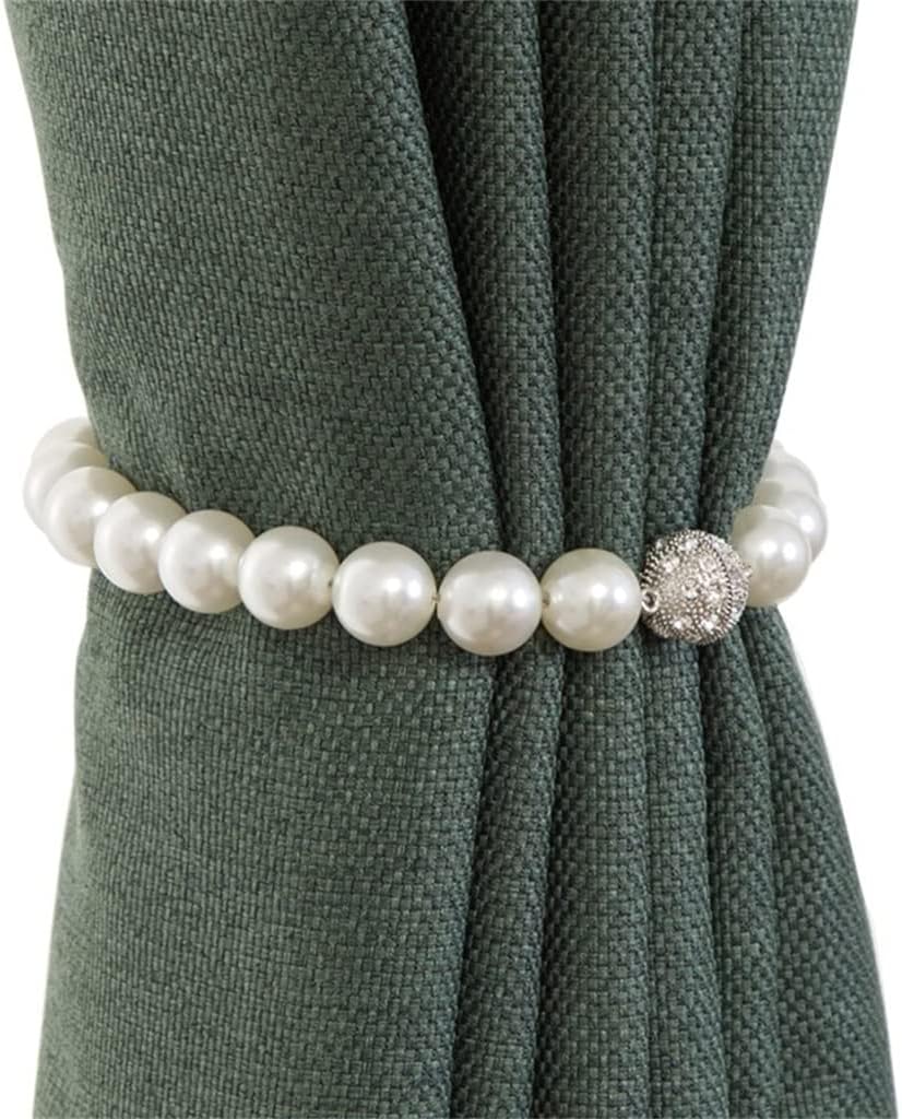 FMURY Curtain Buckle Curtain Rope Holder Strap Storage Magnetic Type