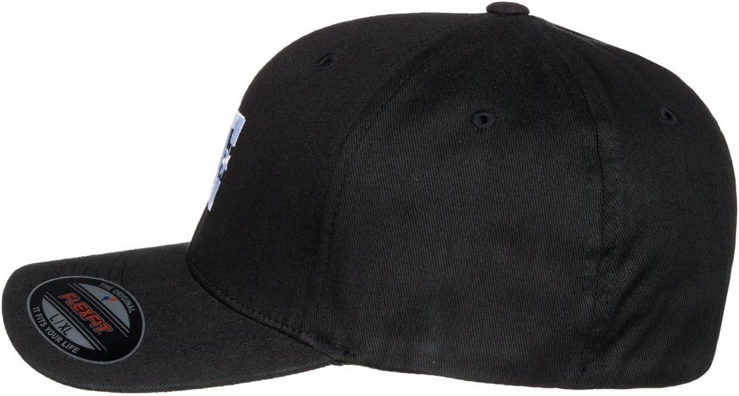 DC Shoes Mens Cap Star Flexfit Curve Brim Hat