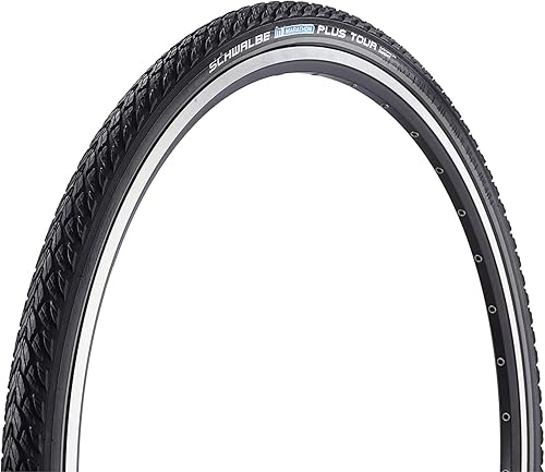 Miniatura 5 de Schwalbe - Neumático Marathon Plus Tour Off Road y Touring Wire Clincher para bicicleta  Múltiples tamaños  Línea de rendimiento  NegroReflectante