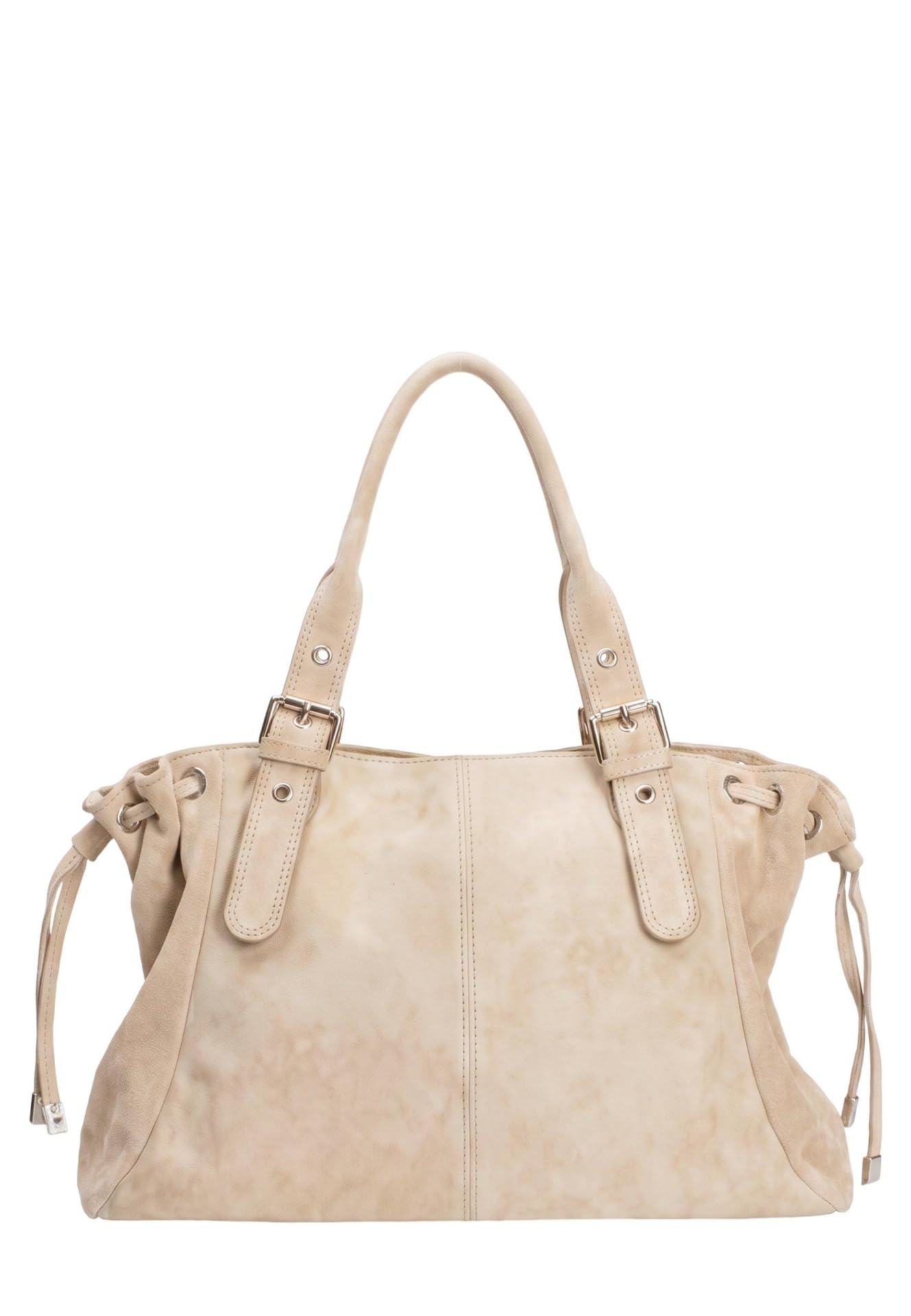 Gave Lux Damska zamszowa torba na ramię 41 x 28,5 x 20 cm GLX22011023FBG