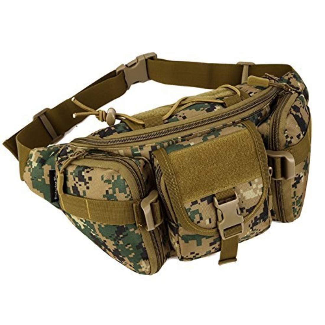 Riyanshi enterprise Tactical 3 Pocket ACU Bag – Military Shoulder Pack, MOLLE Compatible EDC Utility Pouch for Outdoor,Hiking, Camping, Hunting, Army and Survival Gear-image-6